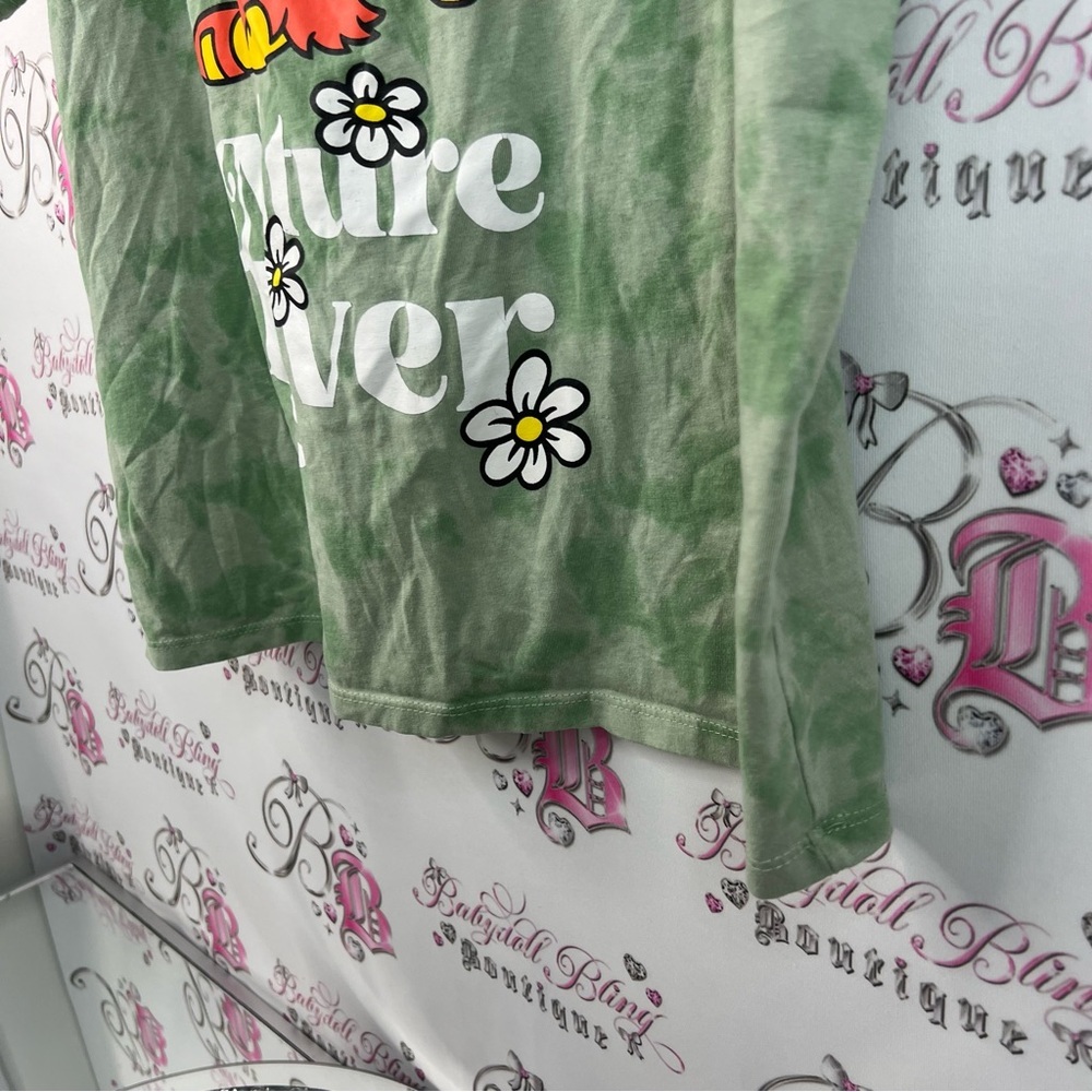 The simpsons tshirt tee flowers picking Green Nature Lover white red T-Shirt - Picture 6 of 9